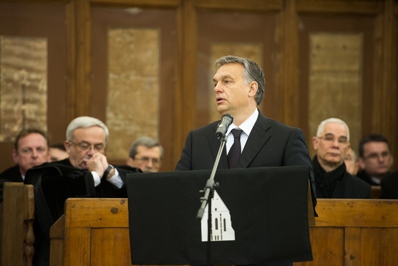 Orbán Viktor beszéde Tőkés István professzor temetésén 