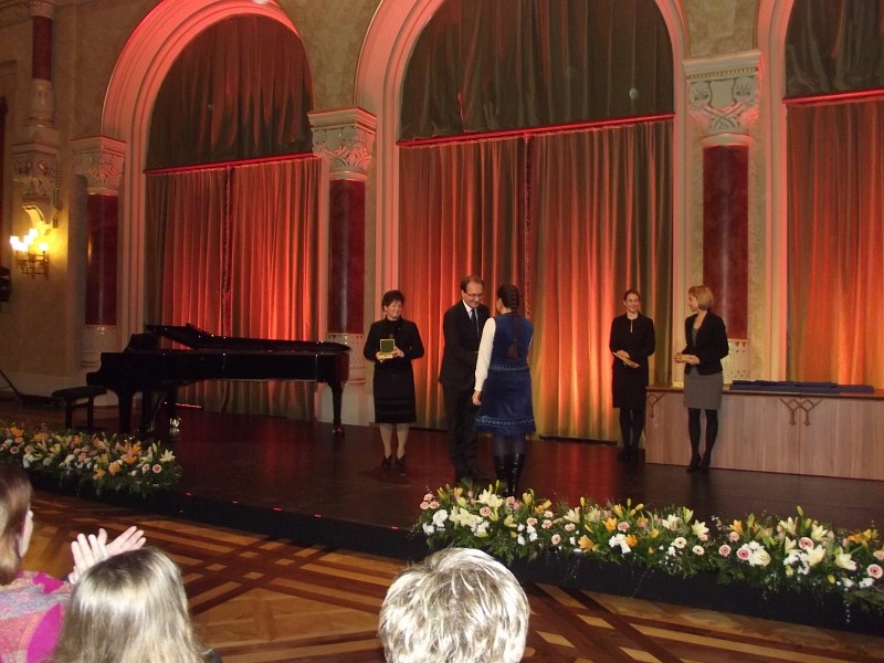 Csokonai Vitéz Mihály önálló alkotói díjat kapott Boros Erzsébet