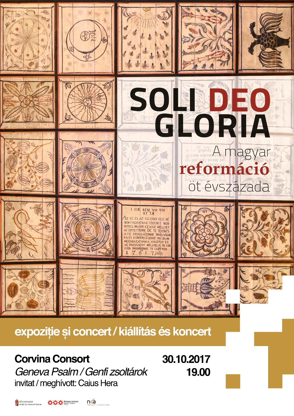 Reformáció 500 – Soli Deo Gloria kiállítás, koncert Bukarestben
